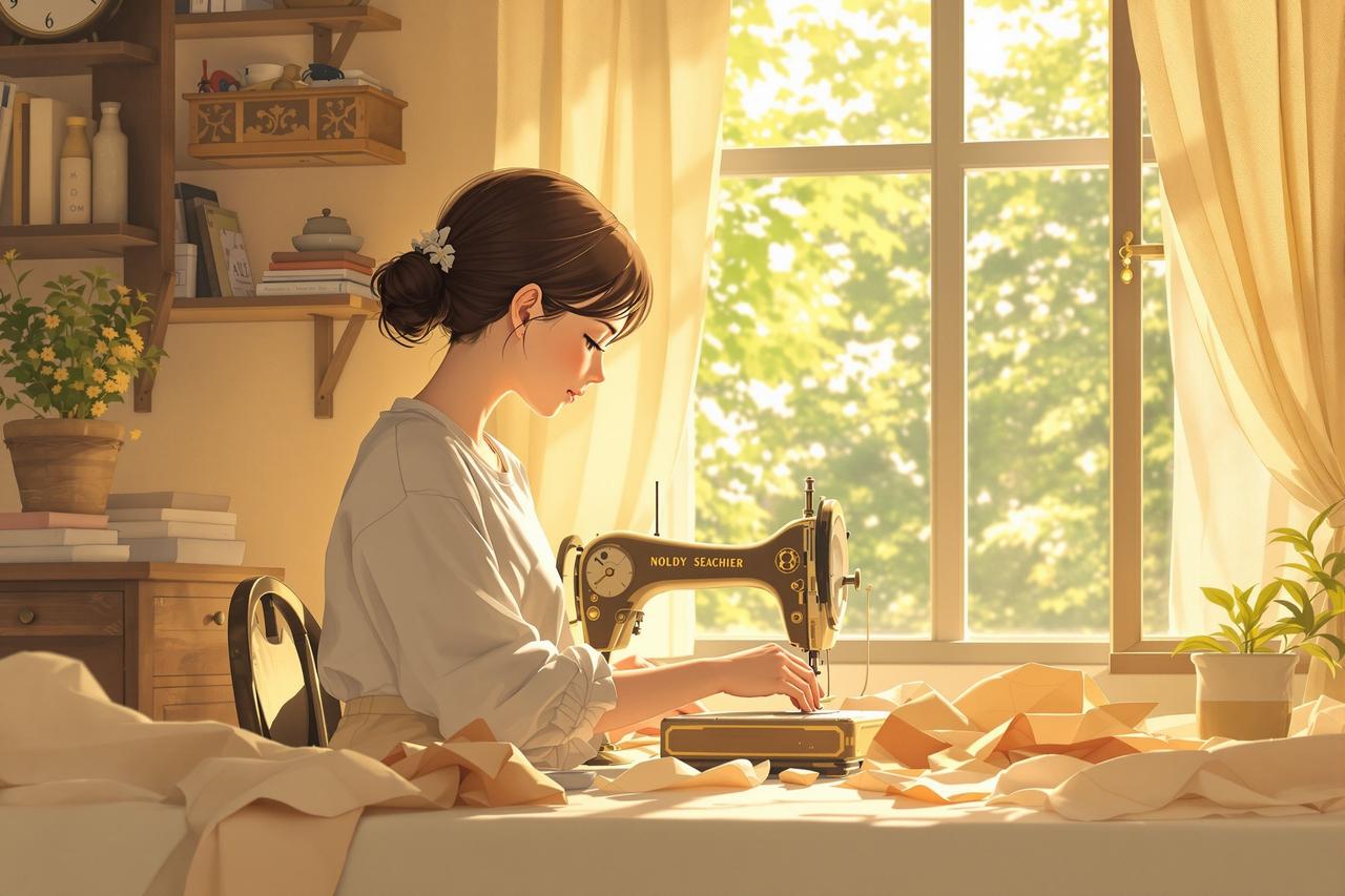 短剧大全免费观看在线《妈妈的缝纫机》第3话 - 旧衣裳里的温度更新